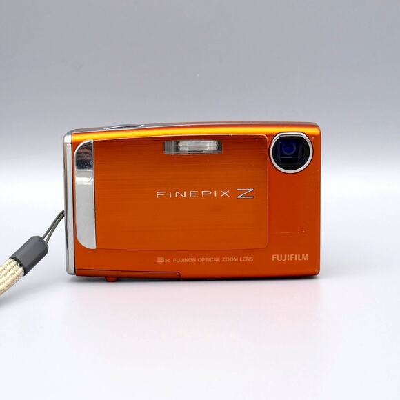 Fujifilm FinePix Z10fd Vintage Digital Camera | 7.2MP | Orange - Picture 2 of 5